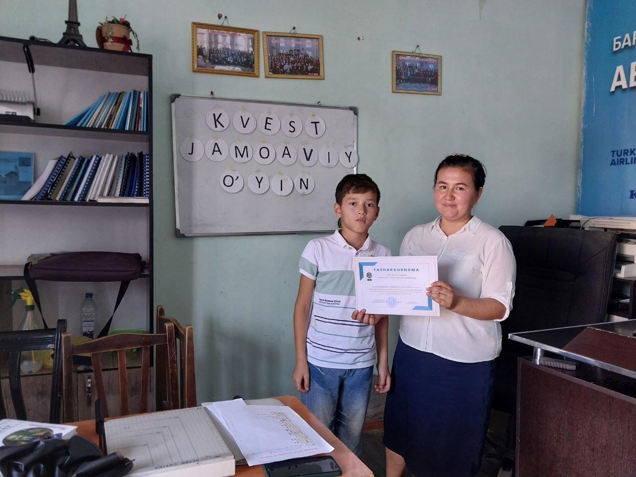 "Kvest jamoaviy o‘yini" tashkil qilindi.